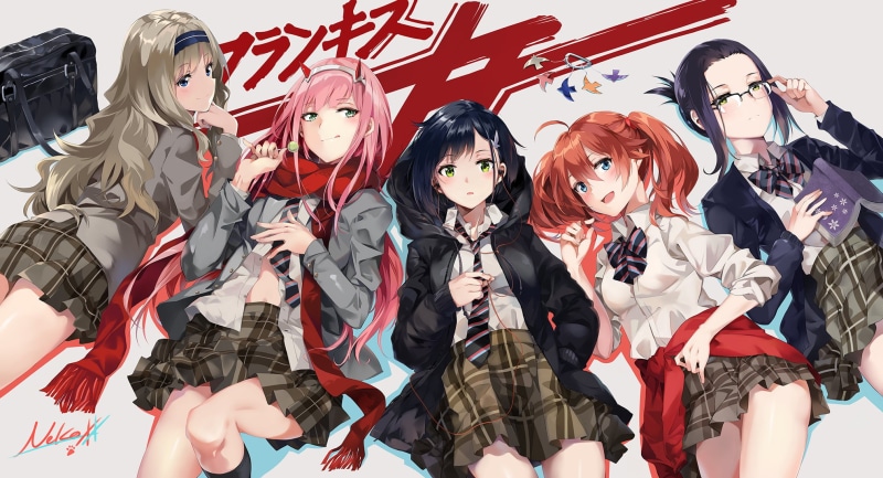 《国家队》绝美鹤望兰号成员壁纸合集 红裙少女氛围感拉满
