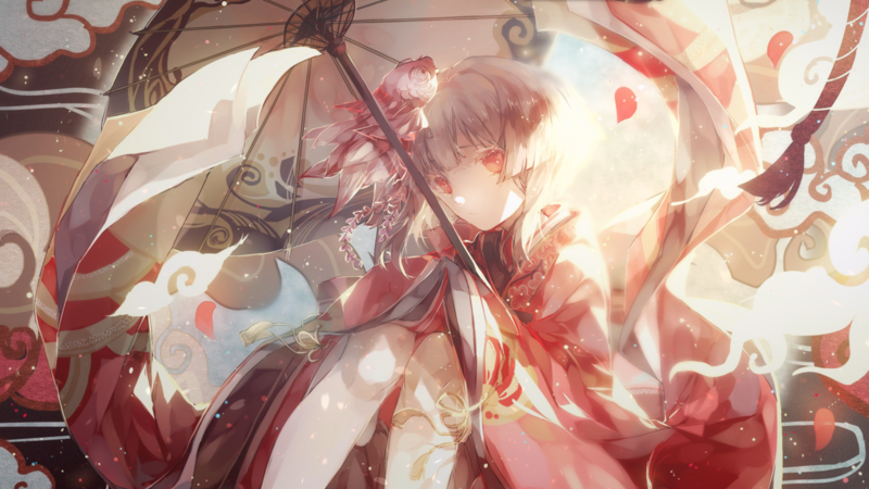 二次元少女壁纸合集 高清漫画风动漫插画