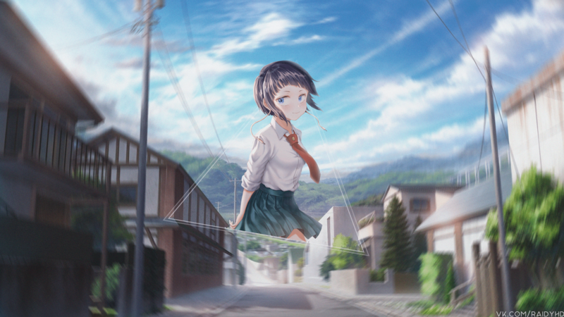 《我的英雄学院耳郎响香高清壁纸 画中画效果太绝了》