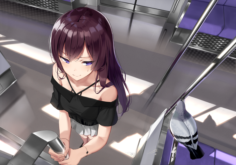 这套二次元少女插画壁纸合集