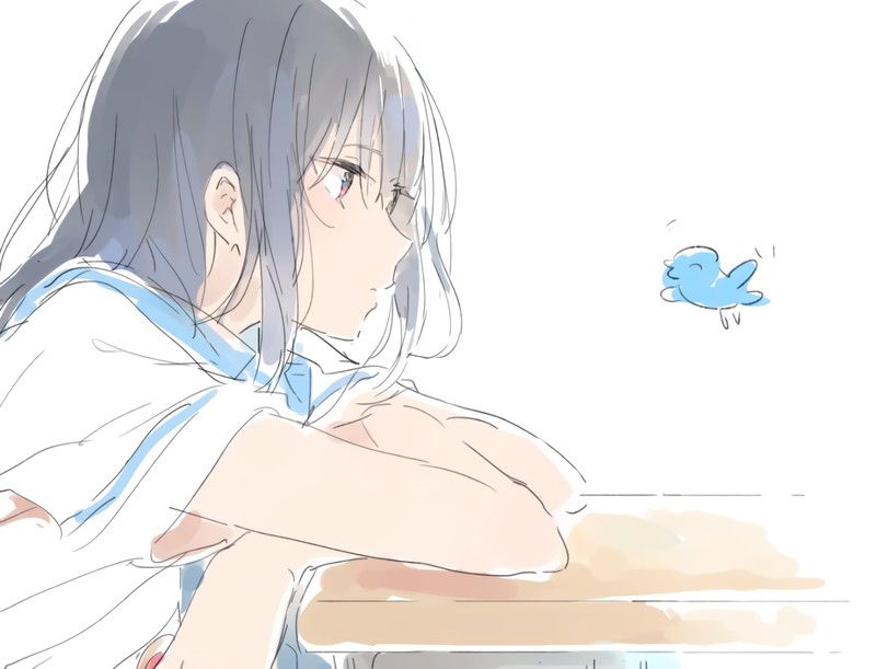 吹响吧！上低音号 少女与飞鸟 高清壁纸