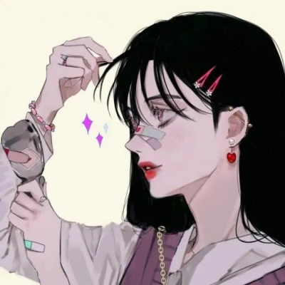 最新微信动漫女生头像合集 一共10张