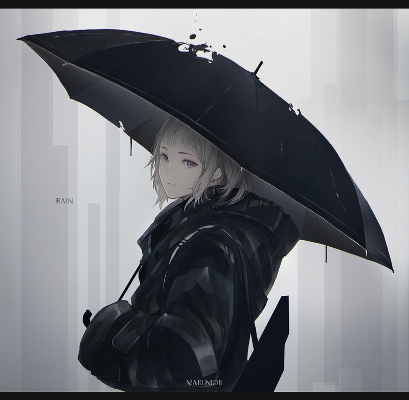 动漫少女 高清壁纸