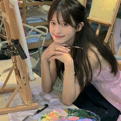 6张同款甜美女生头像 同一个女孩的多组照片