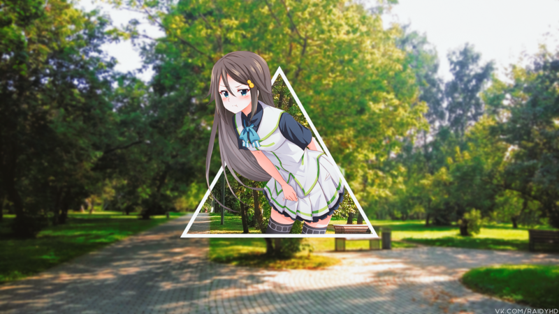 《无彩限的怪灵世界 和泉玲奈 画中画壁纸还有三款战机无人机图》