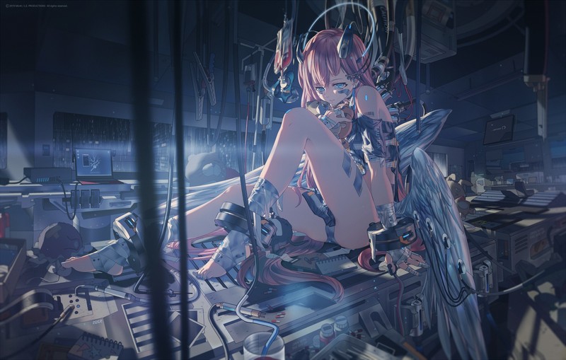 这组Miv4t笔下的二次元少女壁纸太绝了