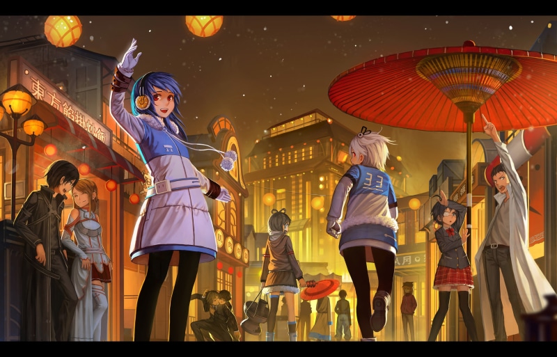 熬夜必看！多款经典动漫角色壁纸合集