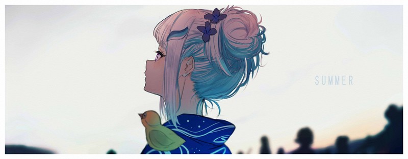 超绝二次元美少女壁纸合集 戳进来看高清原画