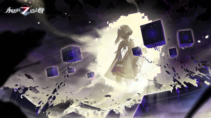 永远第七首都主题二次元少女高清壁纸