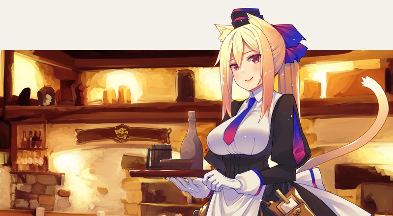 多款兽耳动漫少女数字艺术壁纸合集