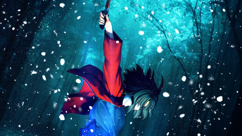 两仪式雪中持剑反差感拉满！空之境界绝美壁纸合集