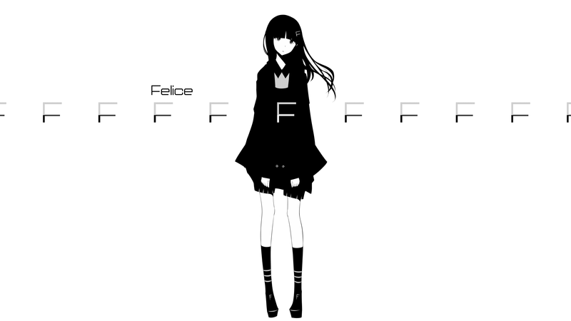 这组二次元少女壁纸太戳人啦！多款原创角色任你挑