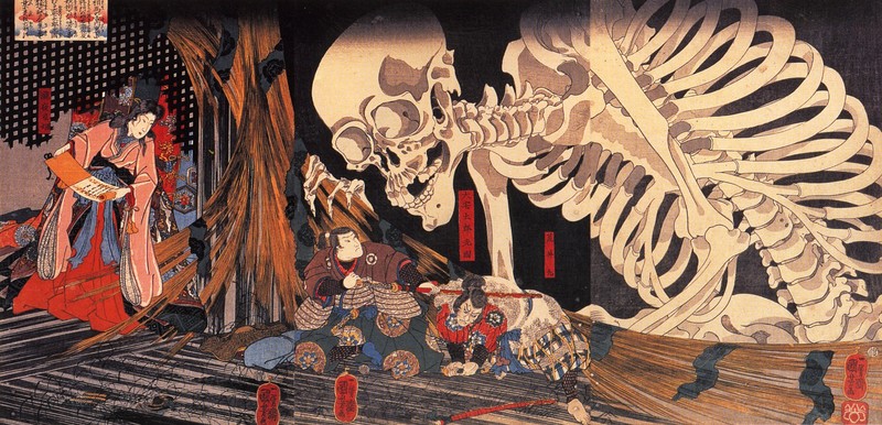 骷髅主题动漫奇幻艺术高清壁纸