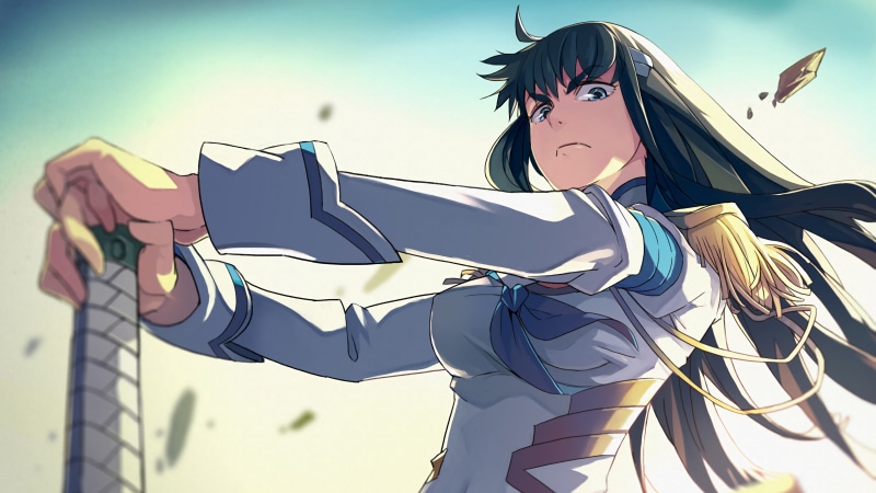 《斩服少女》鬼龙院皐月高清壁纸 4K画质一键修复