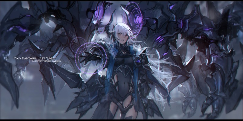 画师swd3e2的幻想少女Pixiv Fantasia主题壁纸合集