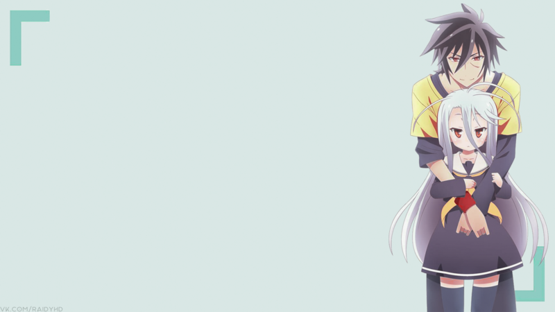 《游戏人生》空与白高清壁纸合集