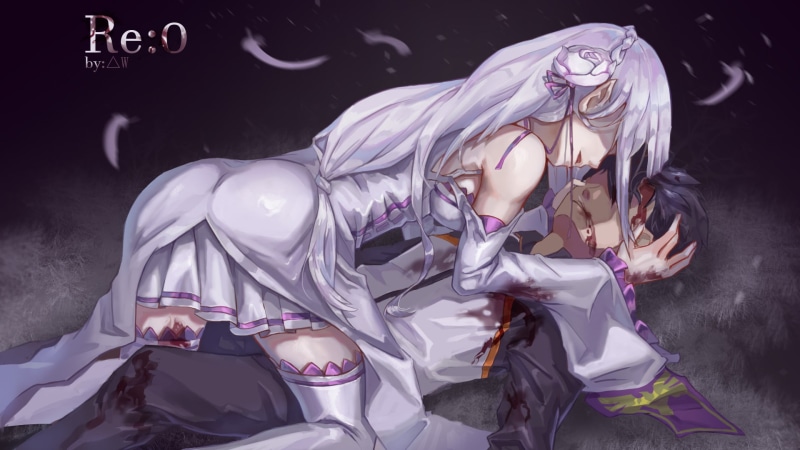 《Re:0》绝美角色壁纸合集 银发紫瞳少女与贝阿特丽丝登场