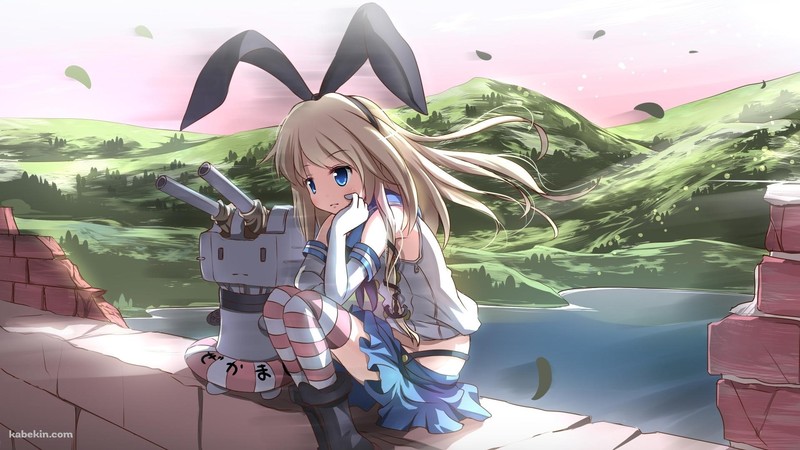 舰队收藏高清同人壁纸 舰娘合集