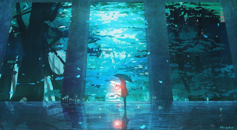 二次元少女数位绘肖像