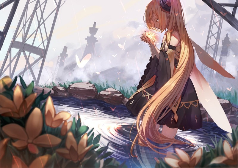 永恒七都动漫少女高清壁纸