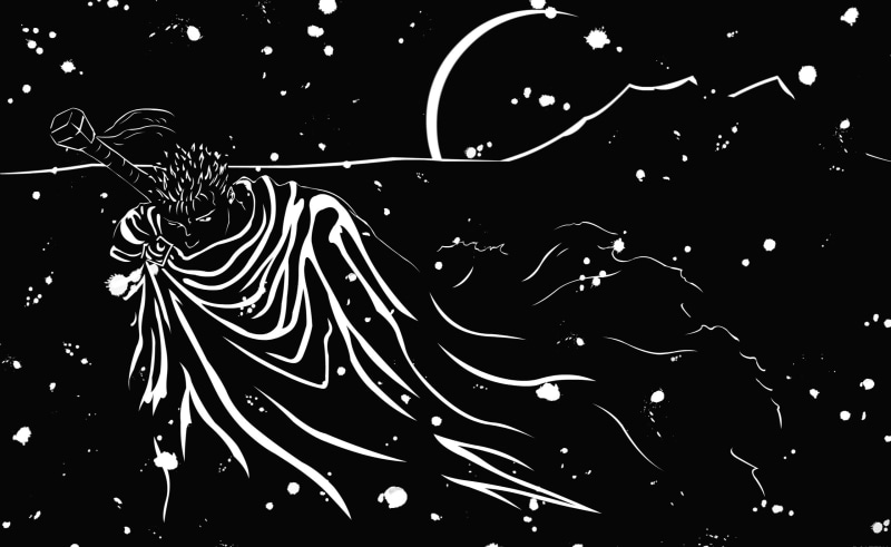 暗黑系剑风传奇动漫壁纸 氛围感拉满