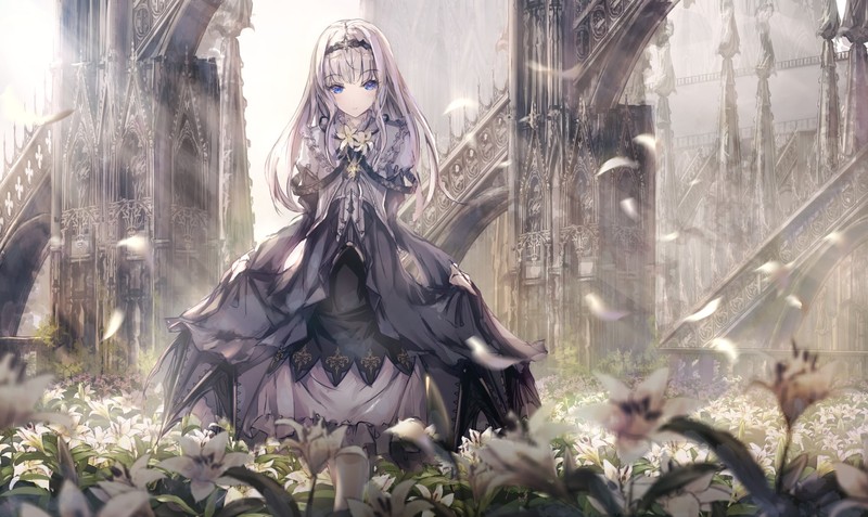 这组动漫少女壁纸超绝