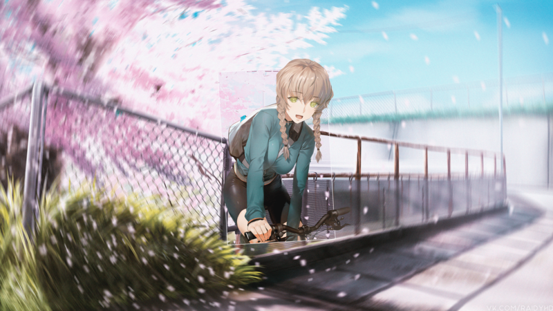 命运石之门系列壁纸合集！画中画风格的二次元少女和角色们