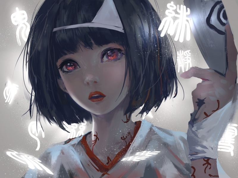 野良神角色壁纸合集！短发红瞳少女款超吸睛