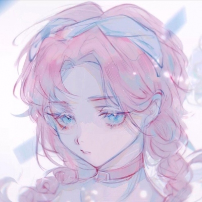 19张超甜粉色系二次元女生头像来啦