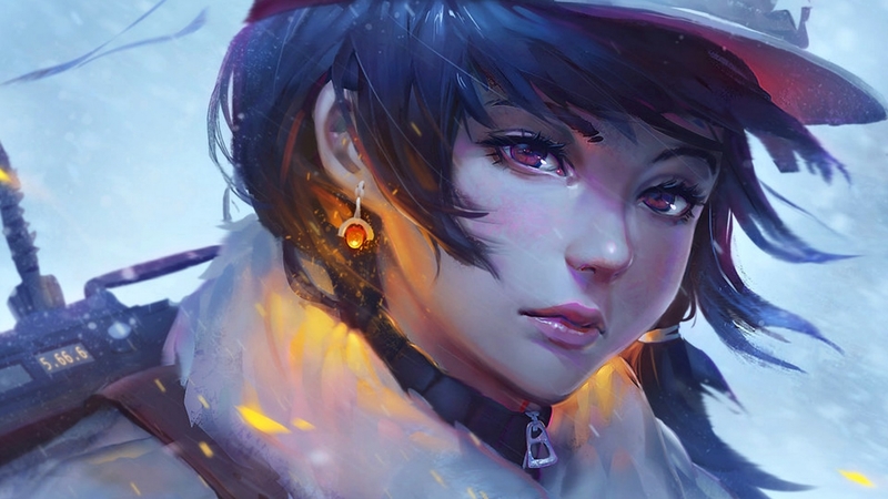 画师GUWEIZ的绝美二次元少女插画壁纸合集
