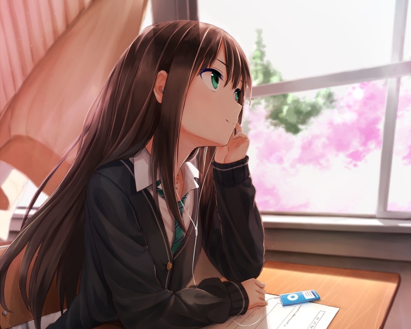 《偶像大师灰姑娘女孩》涩谷凛等动漫少女720P高清壁纸合集