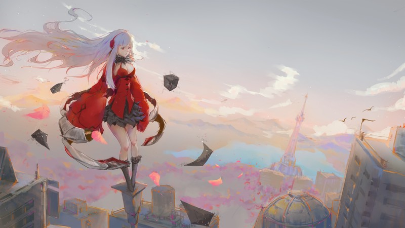 永远第七之都 二次元少女 高清动漫壁纸