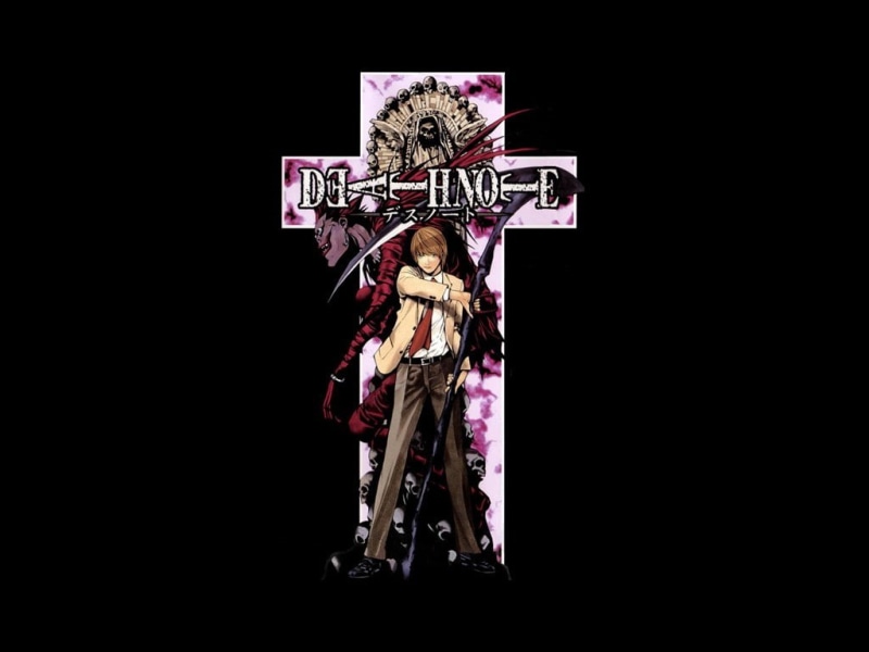 《死亡笔记夜神月高清壁纸 室内侧拍氛围感拉满》