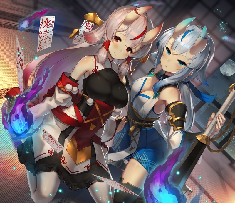 动漫少女壁纸合集 英雄联盟角色同人插画