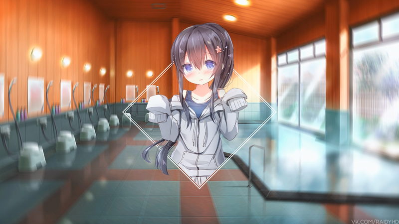 多款二次元少女画中画高清壁纸