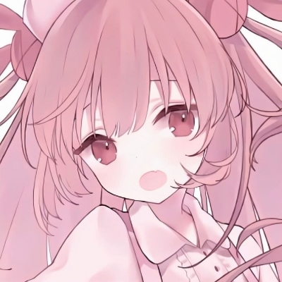19张超甜粉色系二次元女生头像来啦