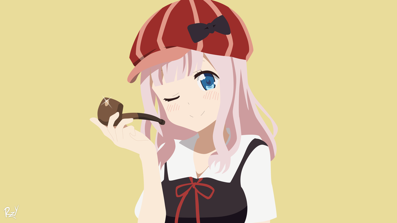 辉夜大小姐想让我告白！藤原千花高清壁纸分享