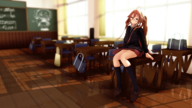 这套二次元少女壁纸合集 高清养眼