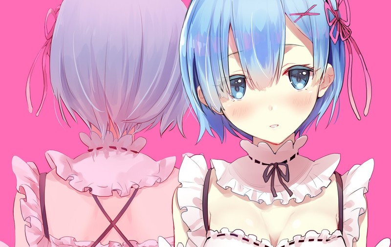 Re:Zero拉姆雷姆艾米莉亚同人壁纸合集