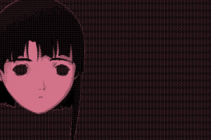 1726×1080 玲音同人ASCII像素壁纸