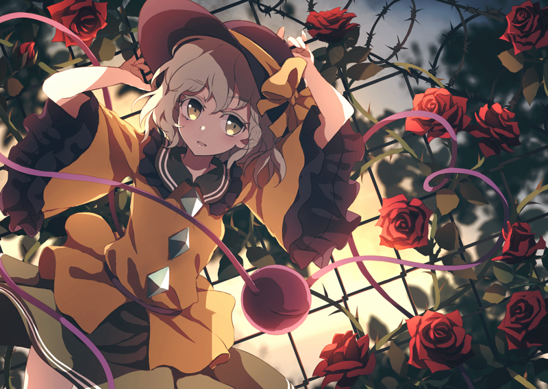 动漫少女数位绘肖像