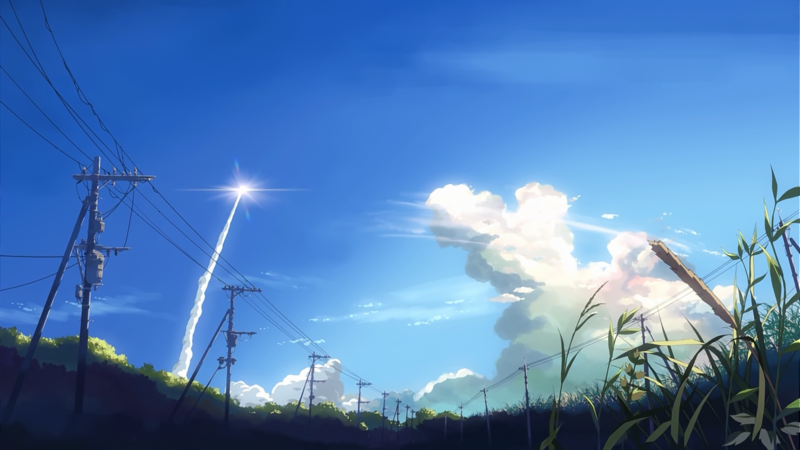 秒速五厘米 绝美动漫壁纸合集