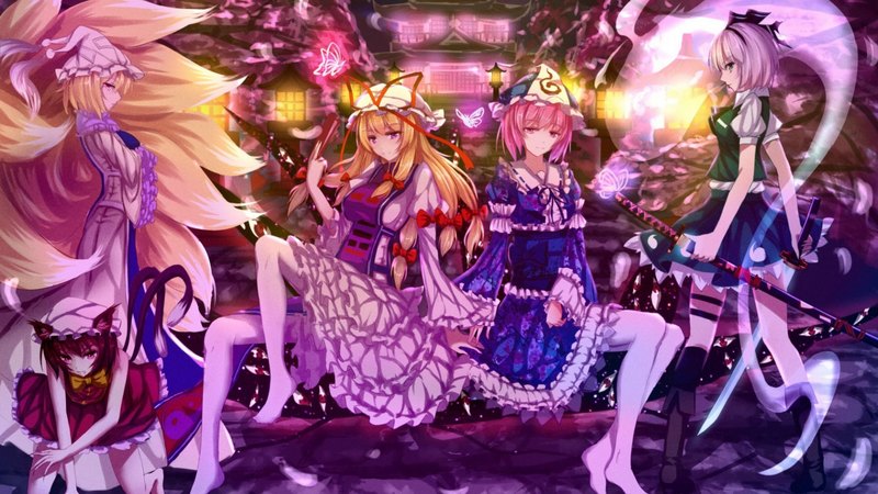 多款东方Project金发狐娘美少女壁纸合集