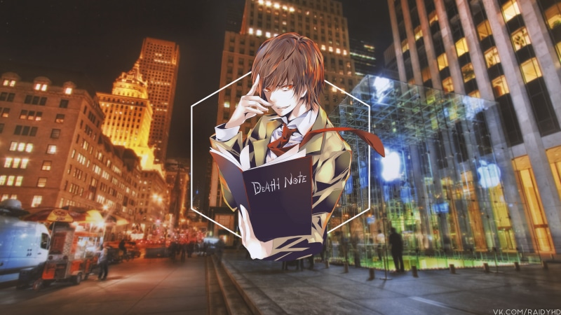 夜神月 4K画中漫剪壁纸 热血动漫党速存