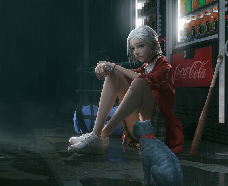 李瑞 动漫少女 插画 动漫高清壁纸