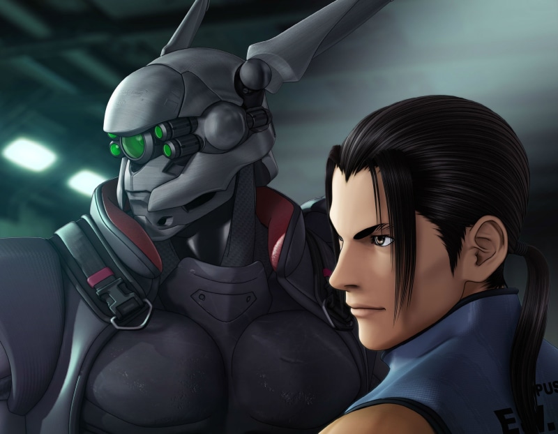 苹果核战记赛博朋克战斗风壁纸！