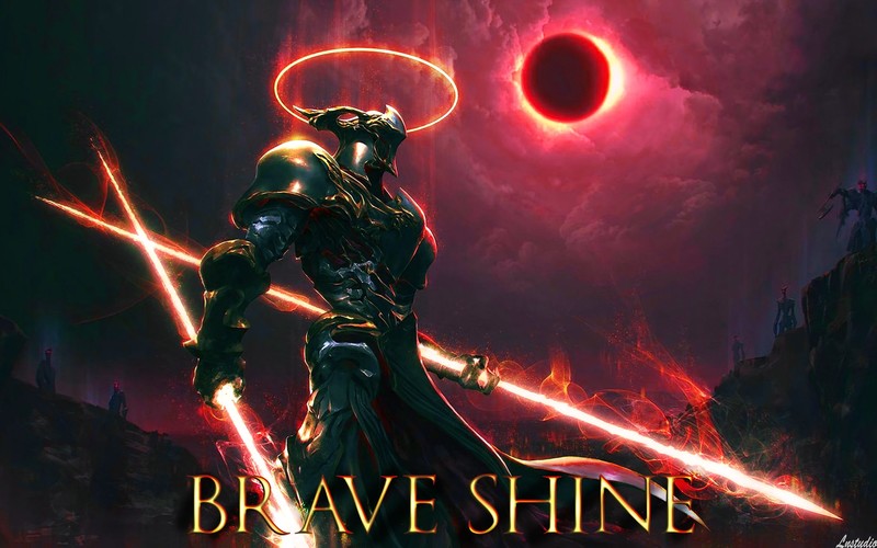 《勇敢闪耀》主题动漫动画红色系漫画高清壁纸