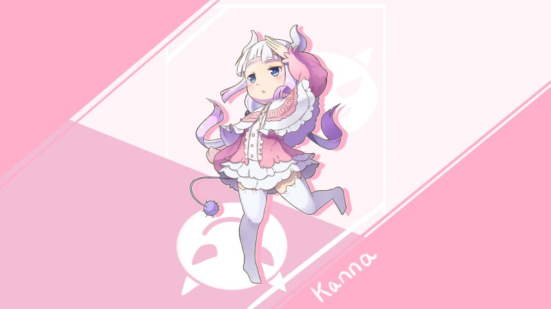 《小林家的龙女仆 同人壁纸合集》