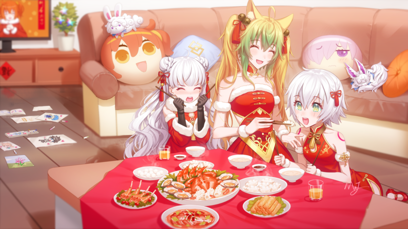 Fate/Grand Order动漫少女壁纸合集