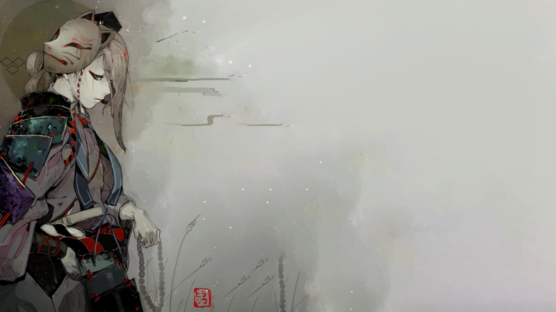 这组壁纸太绝了！和风二次元少女壁纸合集